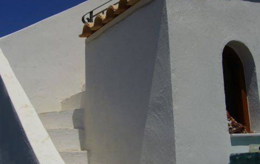 Location de vacances - Villa à Elounda - Stairs to the roof top