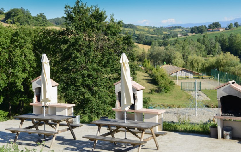 Location de vacances - Maison - Villa à Carla-Bayle - Espace barbecue