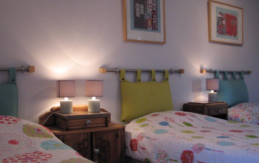 Location de vacances - Appartement à Clohars-Carnoët - la chambre de vos enfants