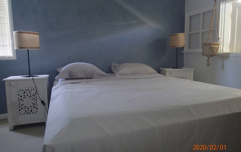 Location de vacances - Villa à La Saline-Les-Bains - Chambre 03 étage - Lit 140
