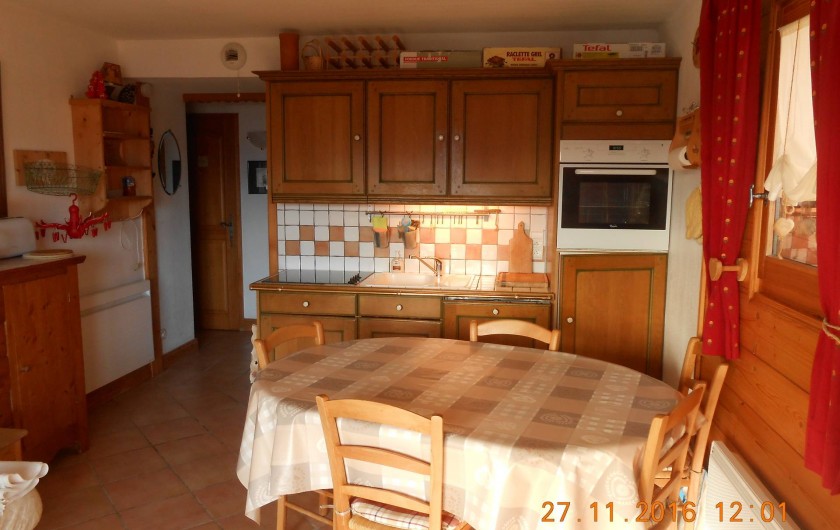 Location de vacances - Appartement à Villard-sur-Doron - La cuisine