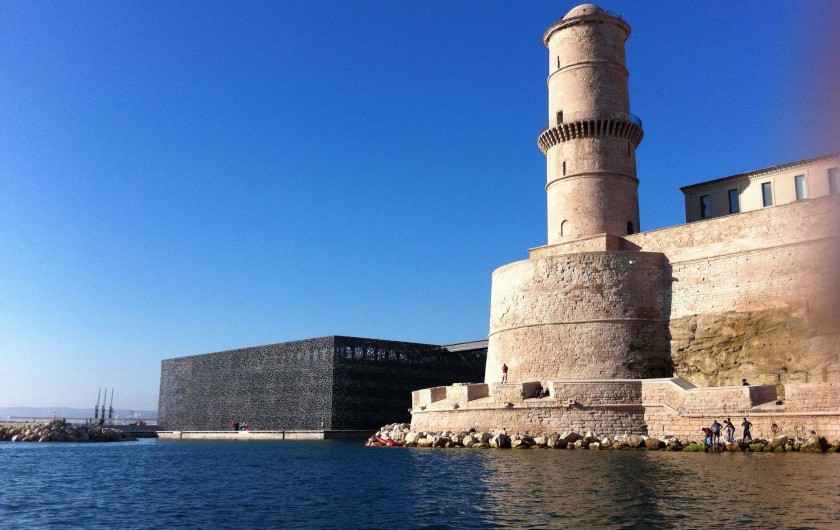 Location de vacances - Mas à Marseille - Fort Saint-Jean et MUCEM, Marseille.