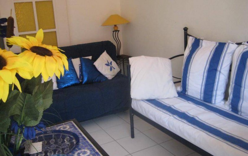 Location de vacances - Appartement à Collioure - Coin salon