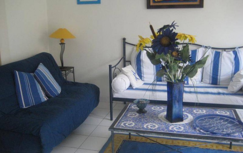 Location de vacances - Appartement à Collioure - Coin salon