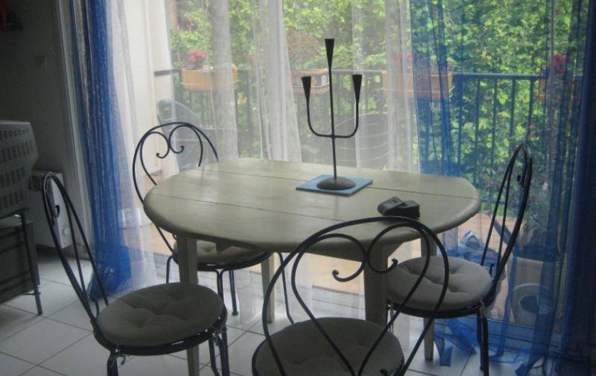 Location de vacances - Appartement à Collioure - Coin Salle à manger