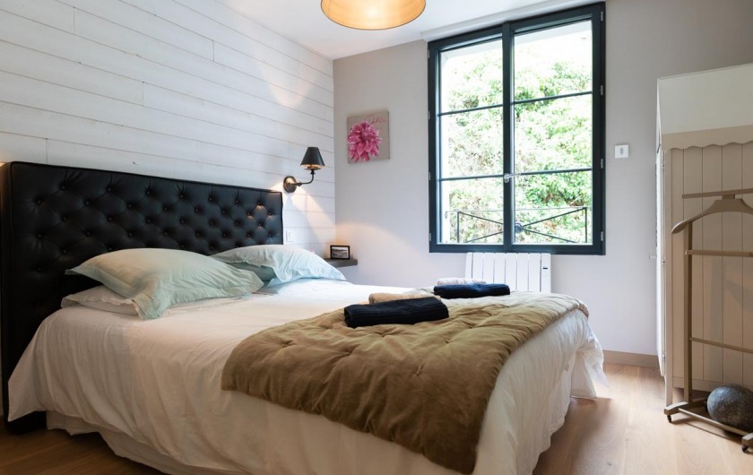 Location de vacances - Appartement à Binic - Literie confortable en 160cm- Les Maisons de Victoire à Binic