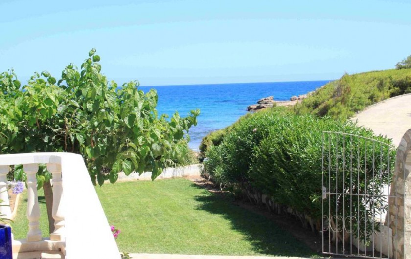 Location de vacances - Villa à L'Ametlla de Mar - vue mer