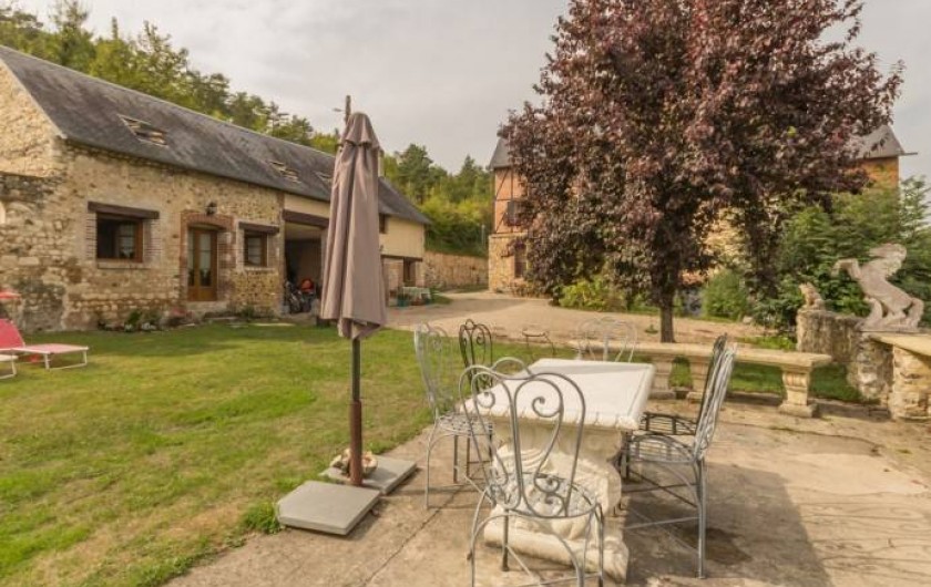Location de vacances - Chambre d'hôtes à Saint-Vigor - Le jardin