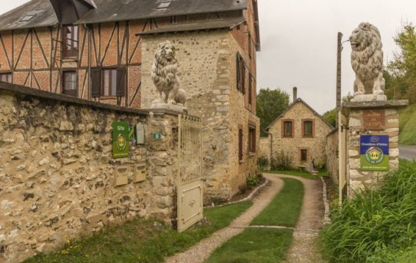 Location de vacances - Chambre d'hôtes à Saint-Vigor - L'entrée