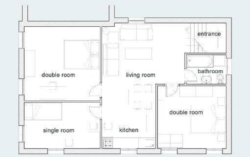 Location de vacances - Appartement à Venise