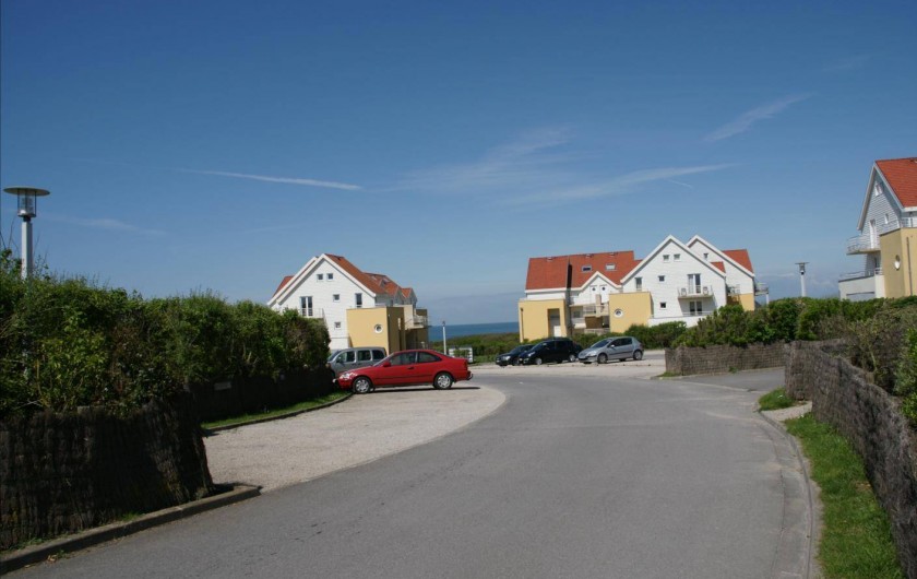 Location de vacances - Maison - Villa à Wimereux - vue mer et parking
