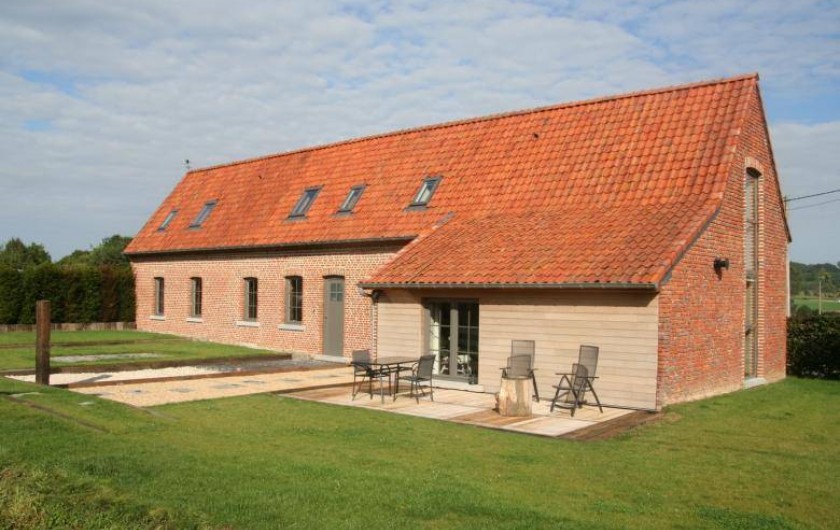 Location de vacances - Gîte à Wodecq - Maison typique de la région des collines datant de 1805. Remis à neuf en 2015