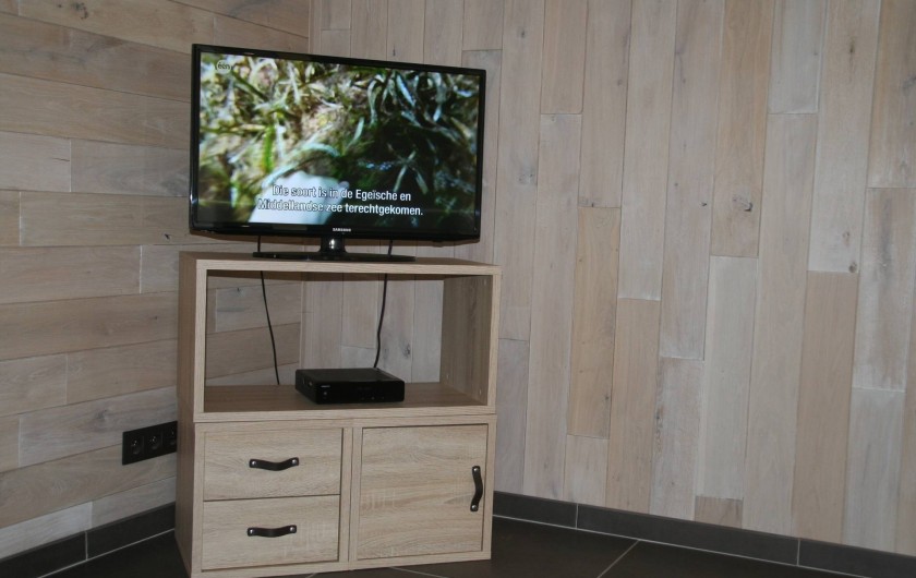 Location de vacances - Gîte à Wodecq - TV large écran plat , belgacom tv, wifi, ...