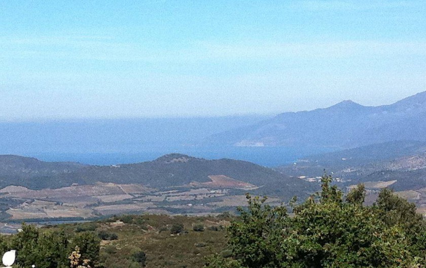 Location de vacances - Maison - Villa à Rapale - Vue en montant au-dessus de la maison