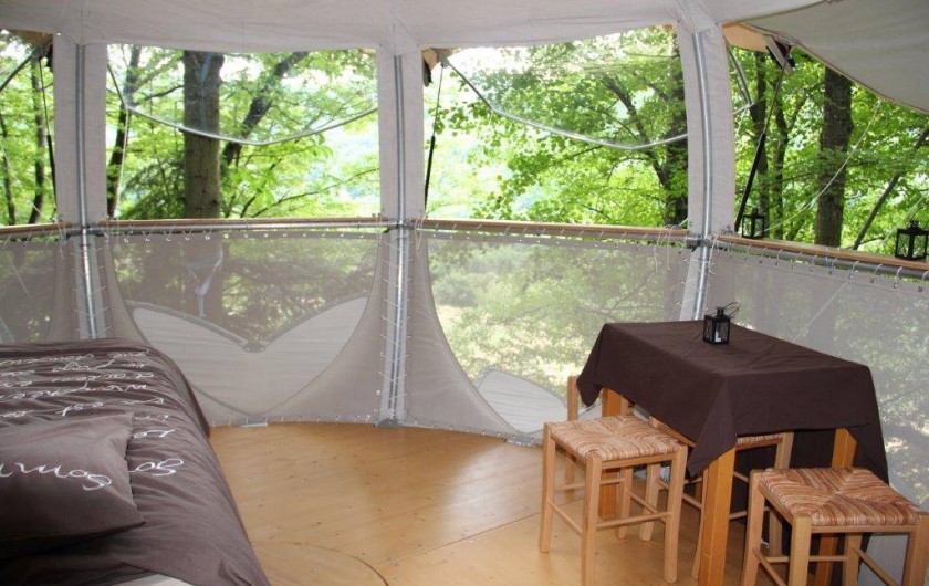 Location de vacances - Cabane dans les arbres à Buhl