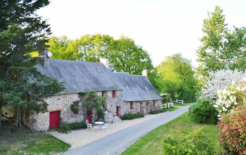 Location de vacances - Gîte à La Baconnière - Longère accès piétonnier ou à vélo, parking gratuit pour voiture à 50 m