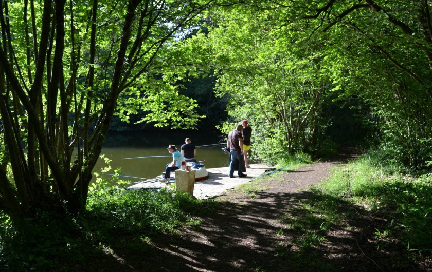 Location de vacances - Gîte à La Baconnière - Pêche no kill sur place