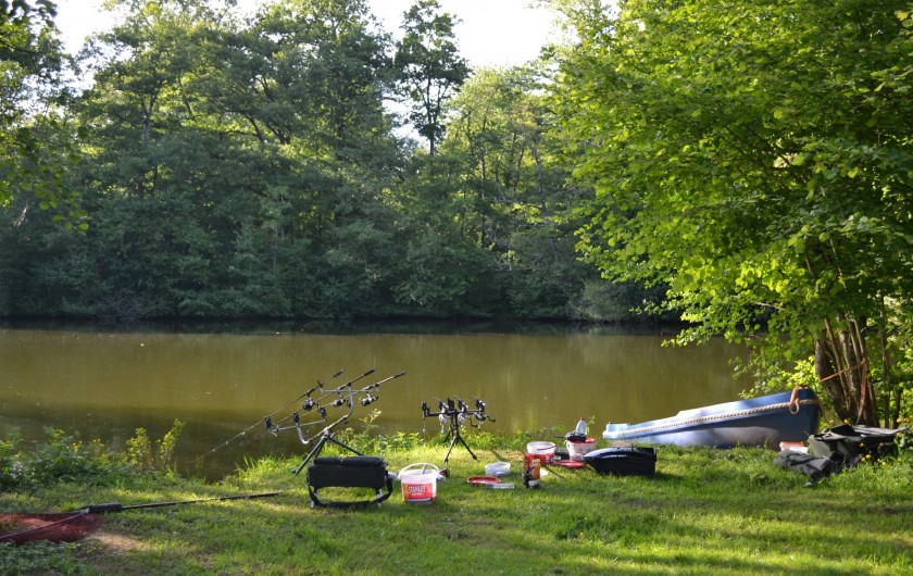 Location de vacances - Gîte à La Baconnière - Pêche no kill sur place