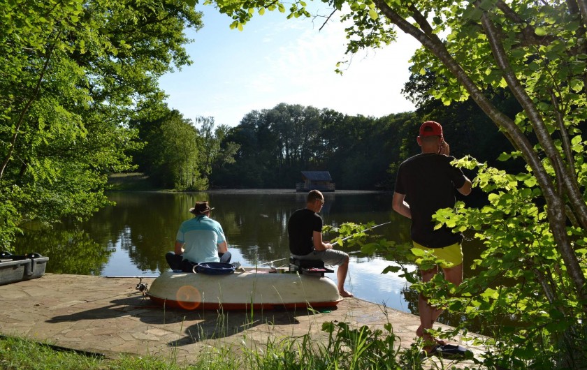 Location de vacances - Gîte à La Baconnière - Pêche no kill sur place