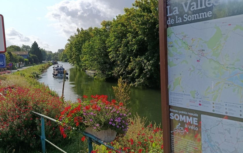 Location de vacances - Gîte à Pont-Remy - Aux 10 Ponts gîte près du fleuve La Somme, du chemin du halage