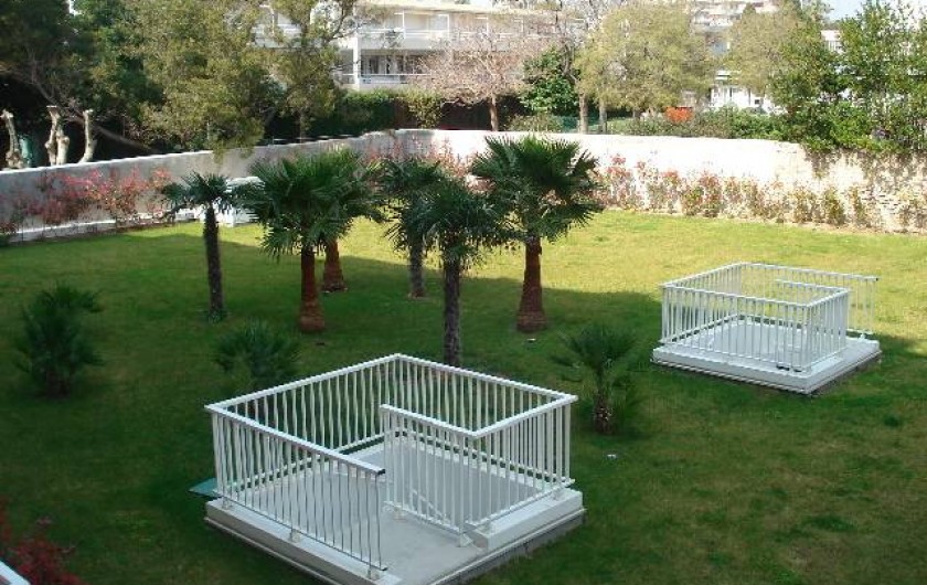 Location de vacances - Appartement à Cannes - Jardin
