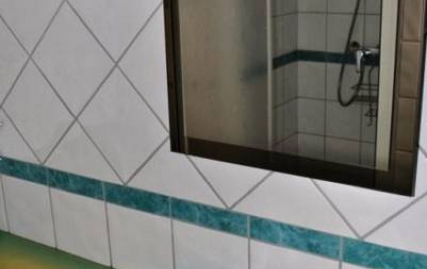 Location de vacances - Gîte à Paulmy - Salle d'eau au rez de chaussée