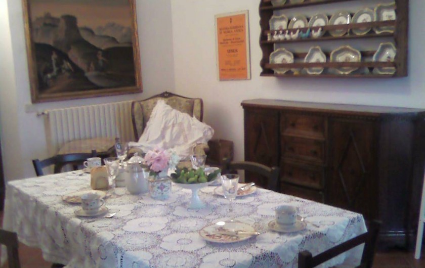 Location de vacances - Appartement à Incisa in Val d'Arno - La salle à manger