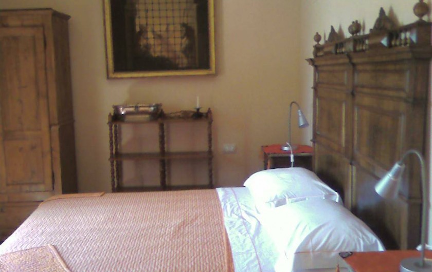 Location de vacances - Appartement à Incisa in Val d'Arno - La chambre au pèches
