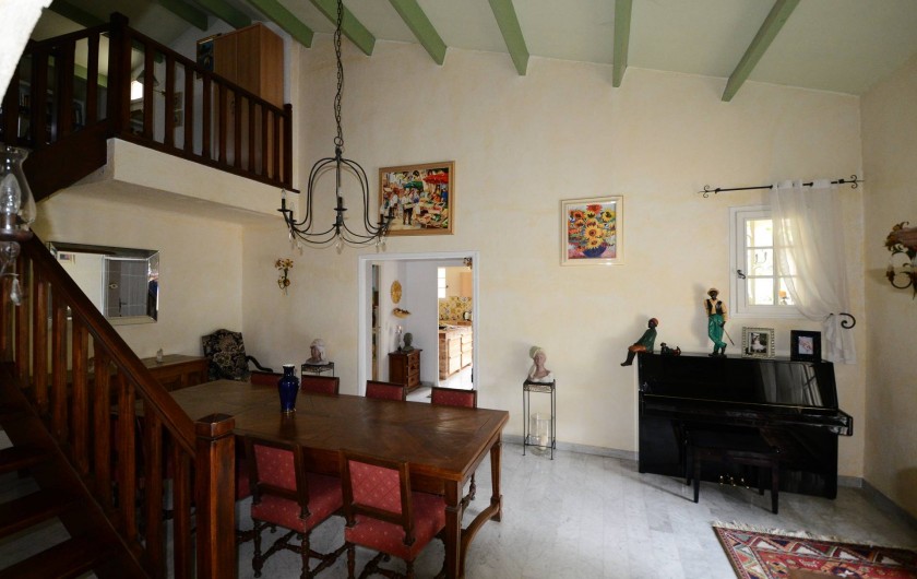 Location de vacances - Villa à Monteux - Salle à manger