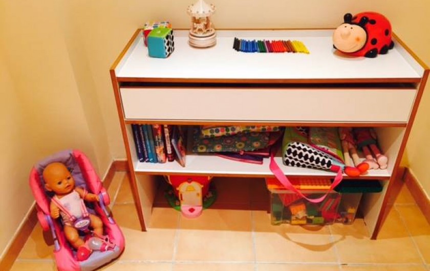 Location de vacances - Appartement à Besalú - Petite chambre pour les plus petits... pour jouer!