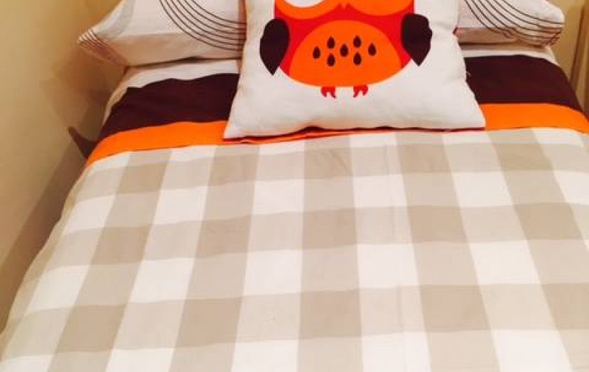 Location de vacances - Appartement à Besalú - Deux lits individuels.