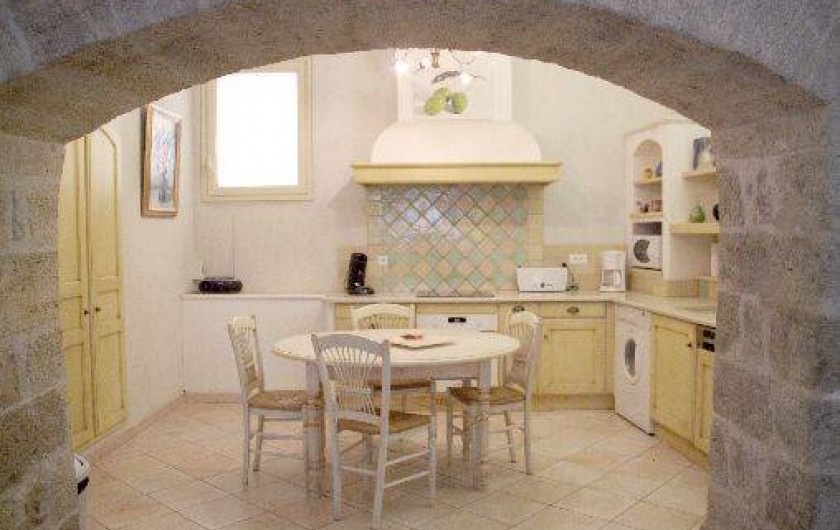 Location de vacances - Appartement à Robion - Cuisine équipée
