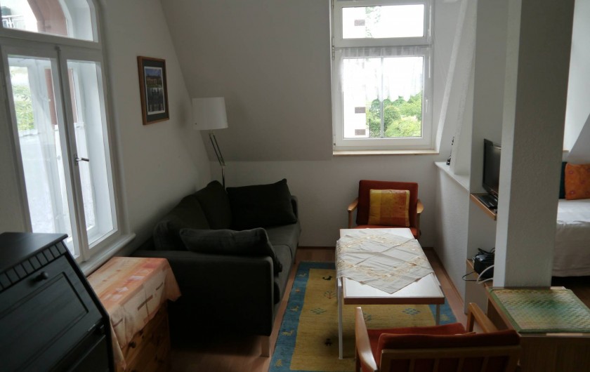 Location de vacances - Appartement à Dresde - une partie du salon
