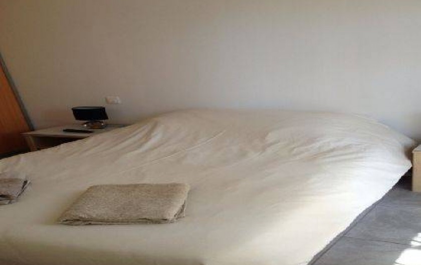 Location de vacances - Appartement à Porticcio - chambre parentale  lit 160/200