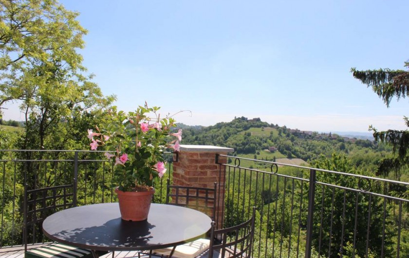 Location de vacances - Chambre d'hôtes à Vigliano d'Asti - La Terrazza