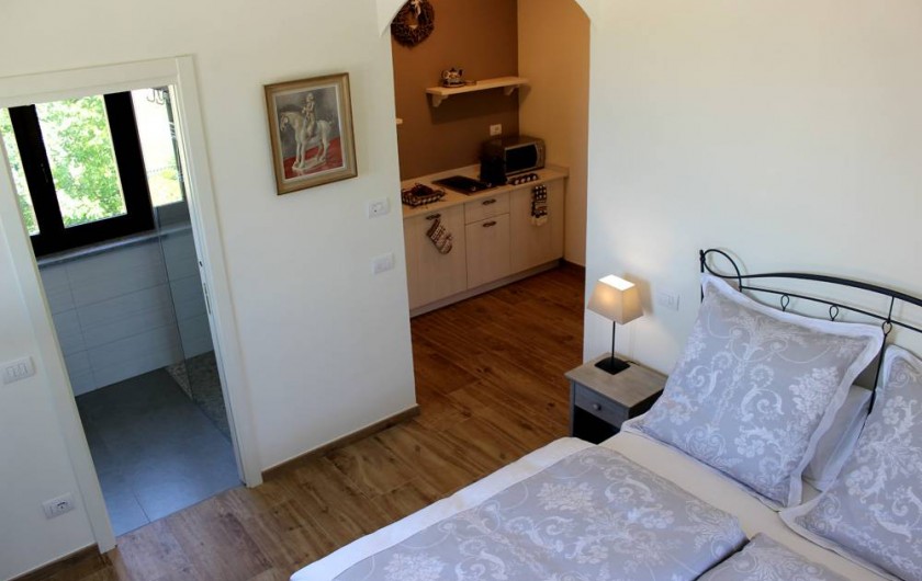 Location de vacances - Chambre d'hôtes à Vigliano d'Asti - La Suite Grigio Perla