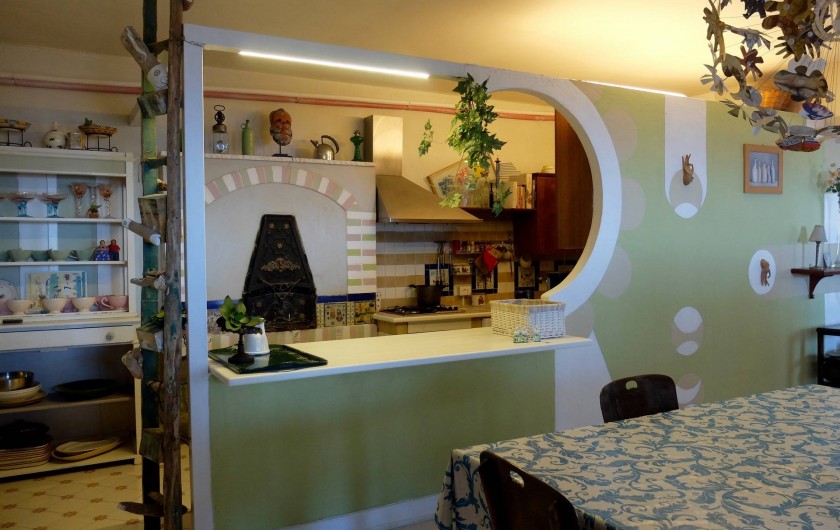 Location de vacances - Villa à Massa Lubrense - Salle a manger
