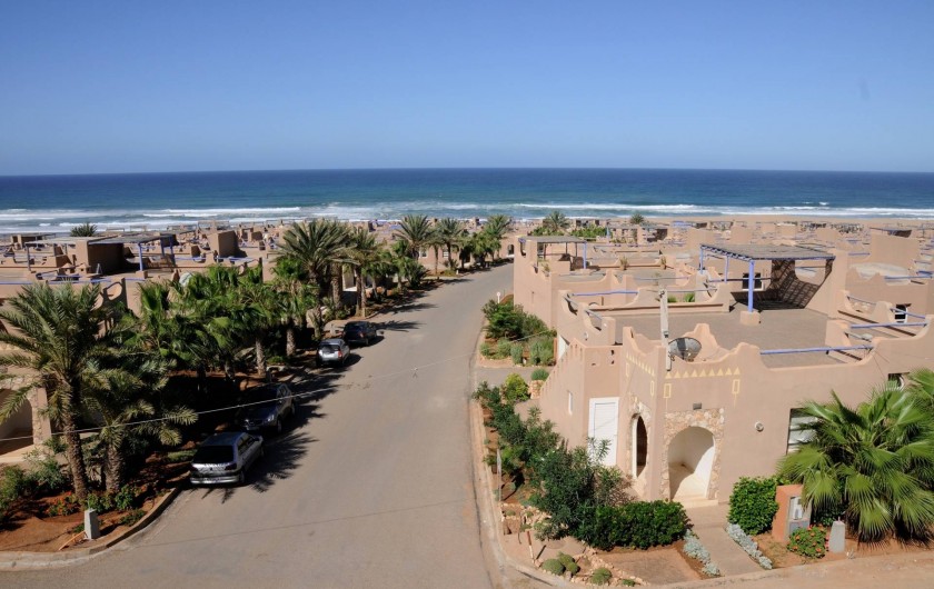 Location de vacances - Villa à Mirleft - La rue principale du village.