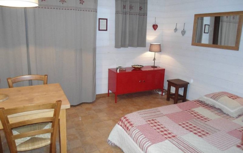 Location de vacances - Chalet à Cohennoz - "RODHODENDRON" - studio 2 à 4 pers.