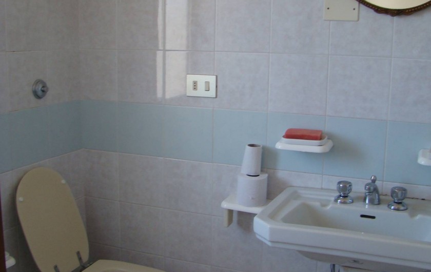 Location de vacances - Maison - Villa à Tresnuraghes - Salle de douche a l'étage