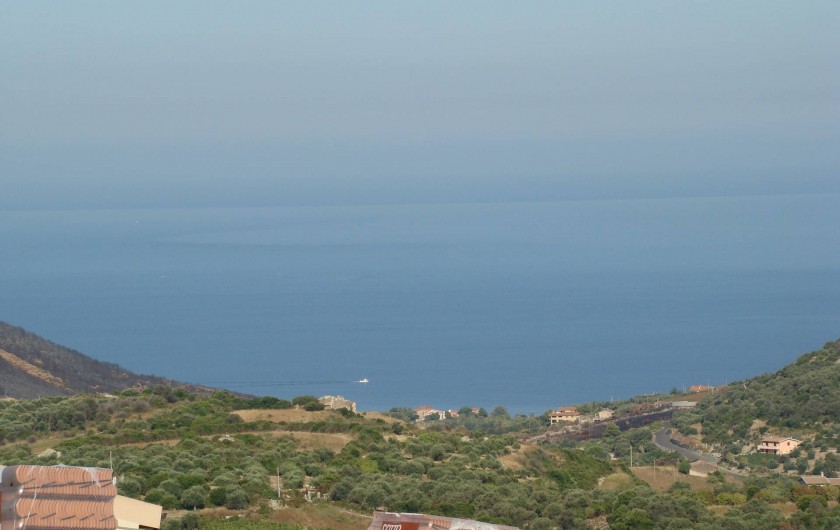 Location de vacances - Maison - Villa à Tresnuraghes - Notre vue sur mer