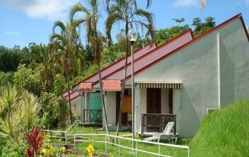 Location de vacances - Studio à La Trinité - Terrasse ouverte sur la proche campagne