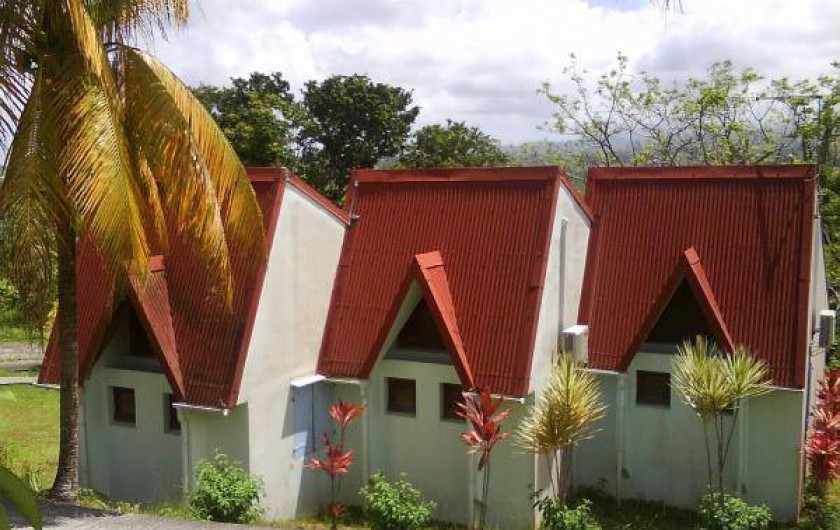 Location de vacances - Studio à La Trinité - Vue  Mezzanine côté allée intérieure