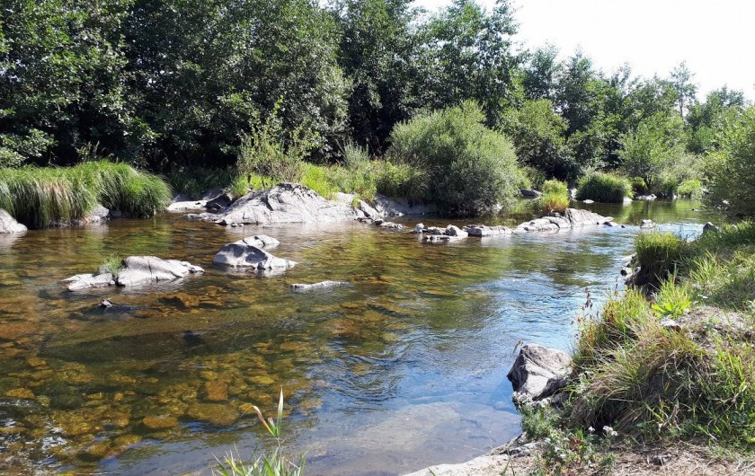 Location de vacances - Camping à Langogne - Accès à la rivière