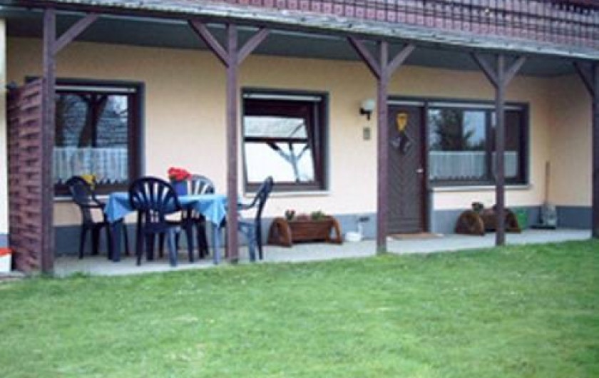 Location de vacances - Gîte à Allendorf - Terrasse