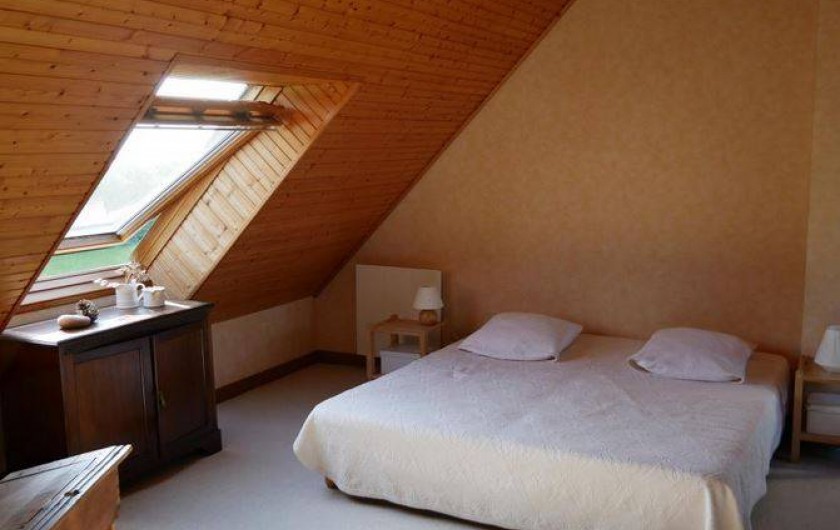 Location de vacances - Maison - Villa à Erquy - Mezzanine côté couchage (2 lits simples - 90 - ou double selon assemblage)