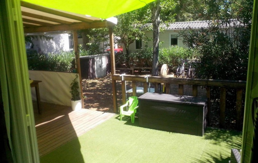 Location de vacances - Bungalow - Mobilhome à Vias - Le terrain