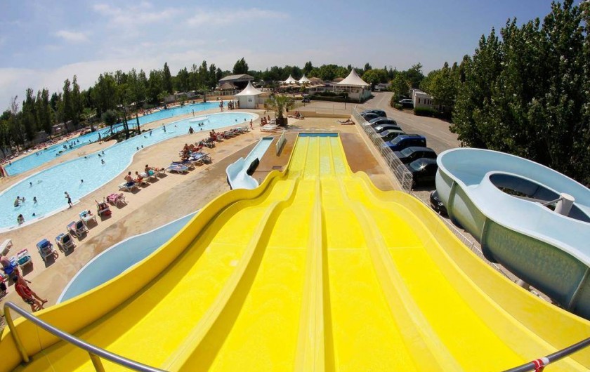 Location de vacances - Bungalow - Mobilhome à Vias - L'espace aquatique - toboggans