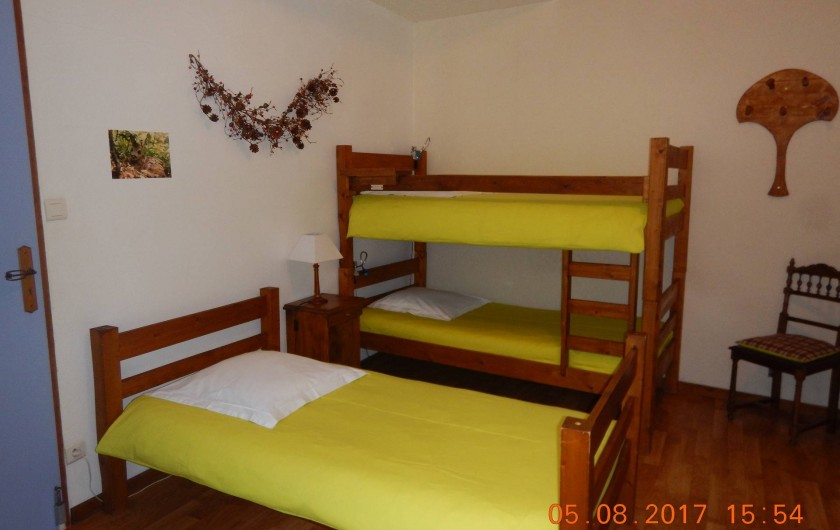 Location de vacances - Gîte à Saint-Agnan-en-Vercors - chambre verte autre vue