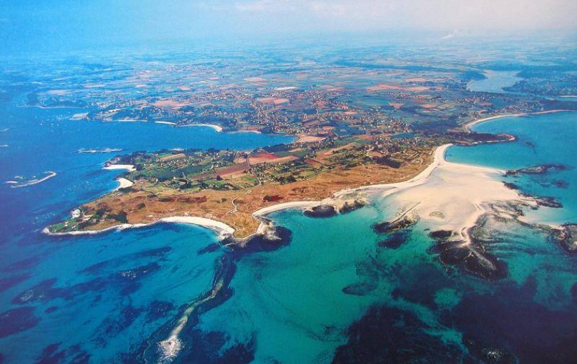 Location de vacances - Maison - Villa à Landéda - Landéda vu du ciel